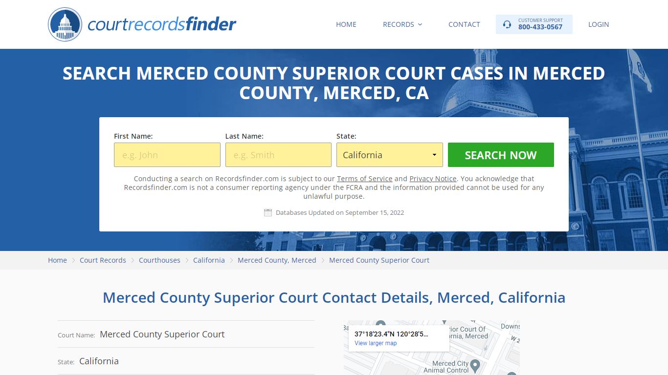 Merced County Superior Court Case Search - RecordsFinder